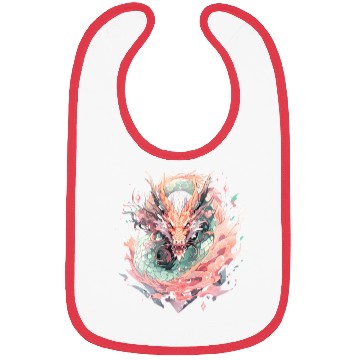 Discover Adorable Crystal Chinese Dragon Bibs