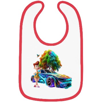 Discover free and peaceful life Bibs