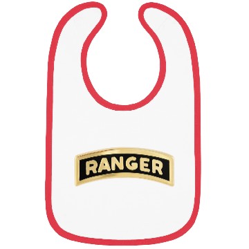 Discover us army ranger tab enameled Bibs