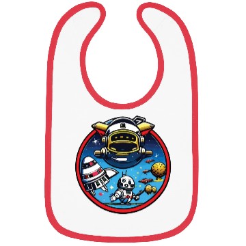 Discover Space War Bibs