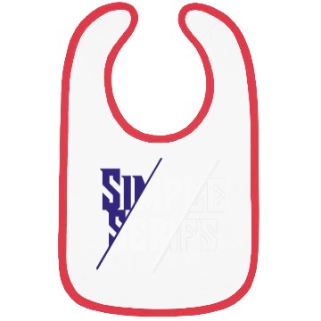 Discover Minimalist Typography Bibs