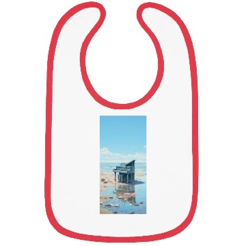 Discover Beach and piano Bibs