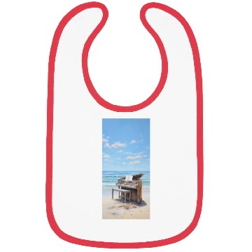 Discover Piano and beach Bibs