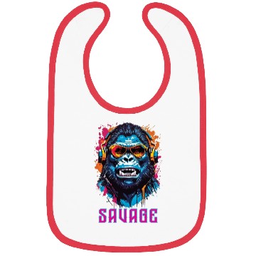 Discover Savage Gorilla Bibs