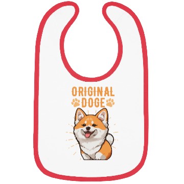 Discover Original Doge Shiba Inu Bibs