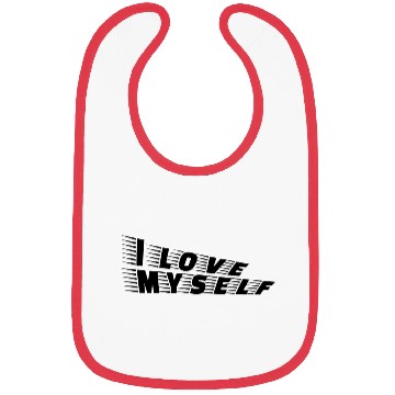 Discover I love myself Bibs