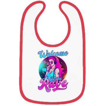Discover Edm Rave Welcome To Rave Bibs