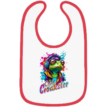 Discover Cool Frog Bibs