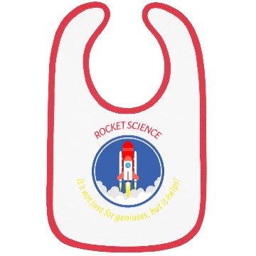 Discover Rocket Scientist Bibs