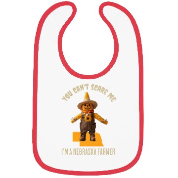 Discover I’m a Nebraska Farmer Halloween Fall Autumn Bibs