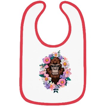 Discover Flowery Bigfoot Bibs