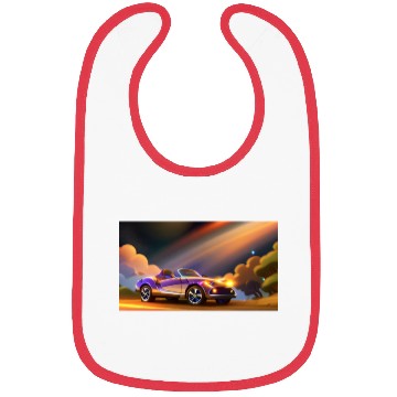 Discover Car in Galaxy World Bibs