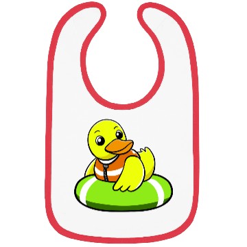 Discover A Lazy Duck Is Swimming Bibs