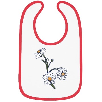 Discover Beautiful Daisies In The Garden Bibs