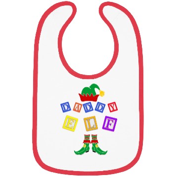 Discover daddy elf Bibs