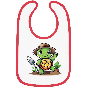 Discover Gardener Turtle Bibs