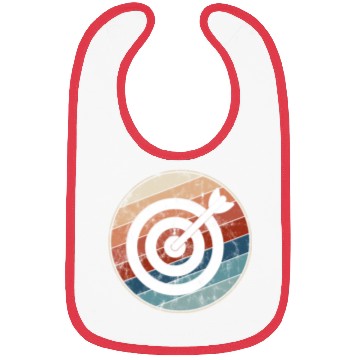 Discover Retro Archery Bullseye Bibs