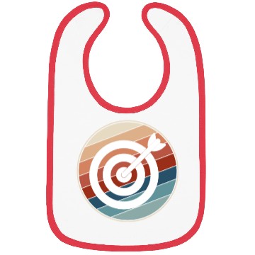 Discover Retro Archery Bullseye Bibs