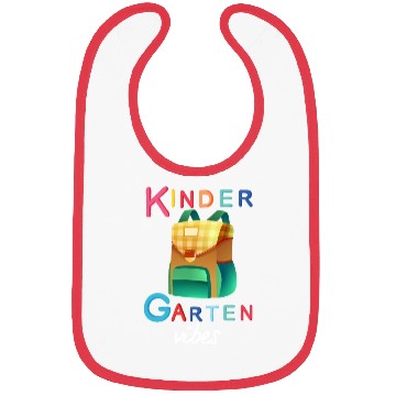 Discover Back To School Kindergarten Vibes Bibs
