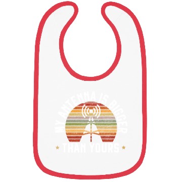 Discover Ham Radio Operator Morse Code Radioactivity Bibs