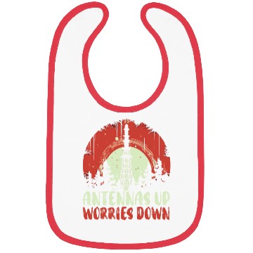 Discover Ham Radio Operator Morse Code Radioactivity Bibs