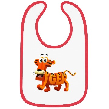 Discover Tiger Word world Bibs
