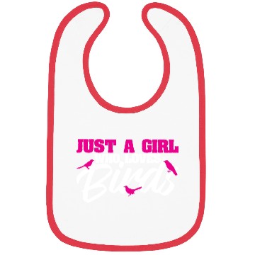 Discover Bird Budgie Girl Love Parrot Sparrow Hummingbird Bibs