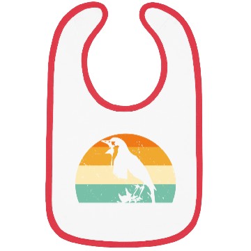 Discover Bird Chirp Art Budgie Sparrow Canary Hummingbird Bibs