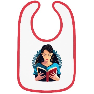 Discover Booktroverts Bookworm Bibs