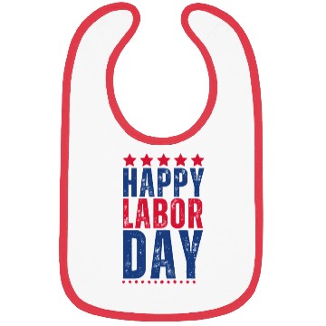 Discover Happy labor Day Bibs