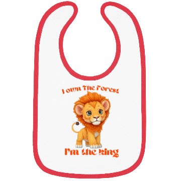 Discover Forest owner lion Bibs