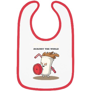 Discover Coffee Against The World Bibs