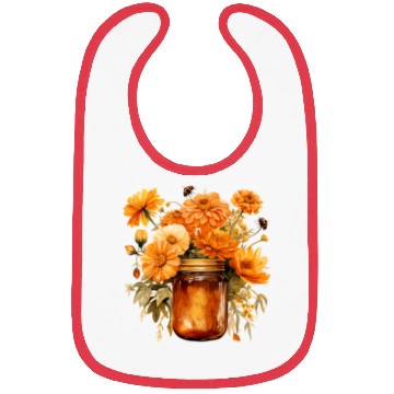 Discover Wild Flowers Bibs Design - Funny gift