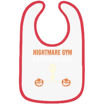 Discover Nightmare Gym Grim Reaper Fan Gift Bibs