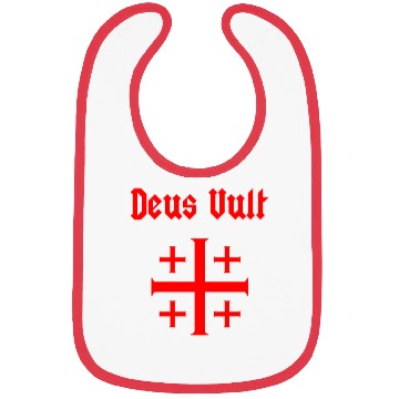 Discover Jerusalem Cross Crus Emblem Knights Templar Bibs