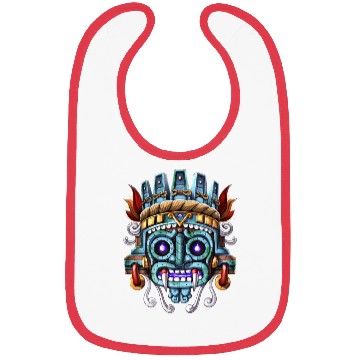 Discover Aztec God Tlaloc Bibs
