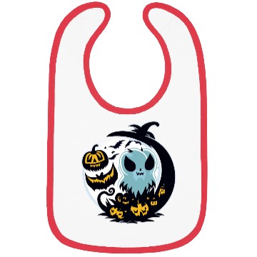 Discover Cute Halloween Ghost Bibs