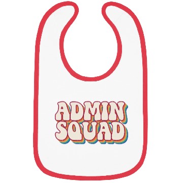 Discover School Administrator Principal Admin Squad Bibs