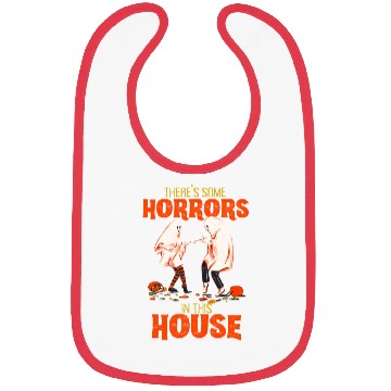 Discover There's Some Horrors In This House Funny Halloween Bibs