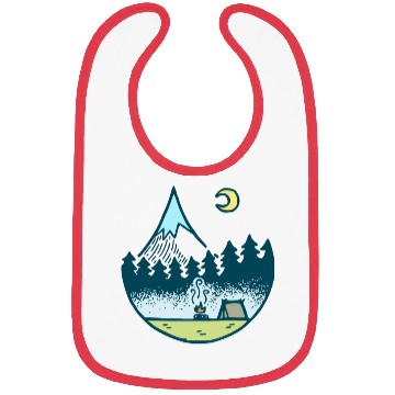 Discover Keep It Simple (Camping At Night) Bibs