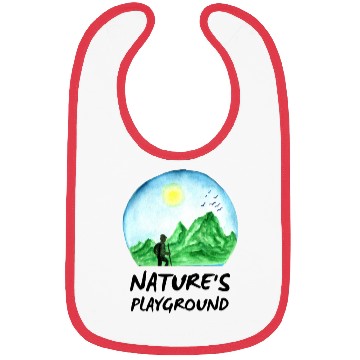 Discover Nature's Playground Bibs