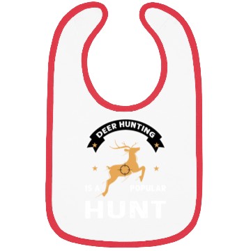 Discover Deer hunting...hunt - Hunting design Bibs