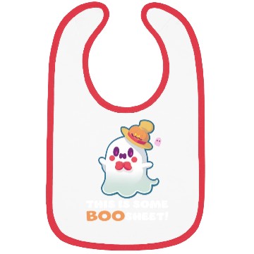 Discover This is Some Boo Sheet Funny Halloween Ghost Gift Bibs