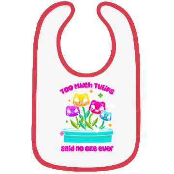 Discover Tulip Gardening Cute Bibs