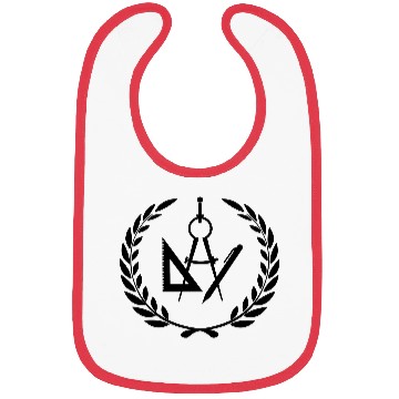 Discover Laurel wreath architect designer Bibs