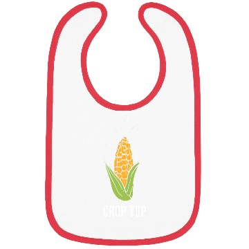 Discover Crop Top Vegetable Farmer Gift Bibs