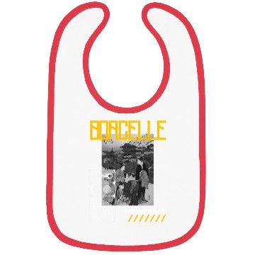 Discover Black Illustrative Skateboard Bibs 6