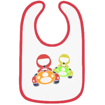 Discover Go Kart Racing Titleholder Gift Bibs