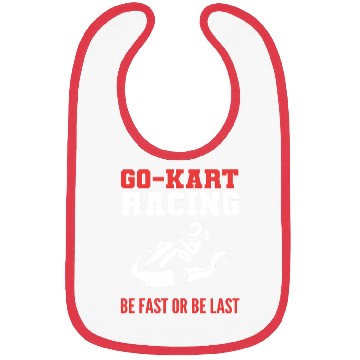 Discover Be Fast Car Racer Gift Bibs