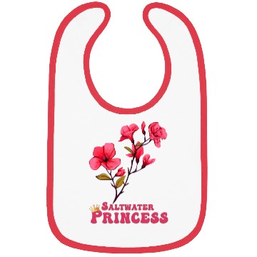 Discover surfer girl Bougainvillea flower Bibs